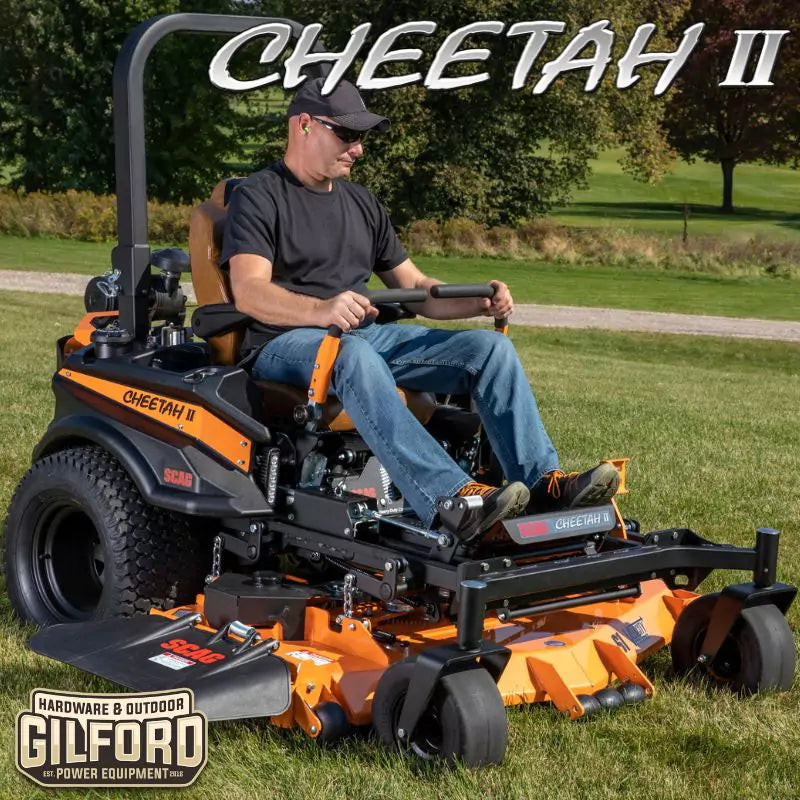 Scag Cheetah II Zero Turn Riding Lawn Mower - 37 HP Briggs Vanguard™ BIG BLOCK™ EFI - 72" Velocity Plus Cutter Deck