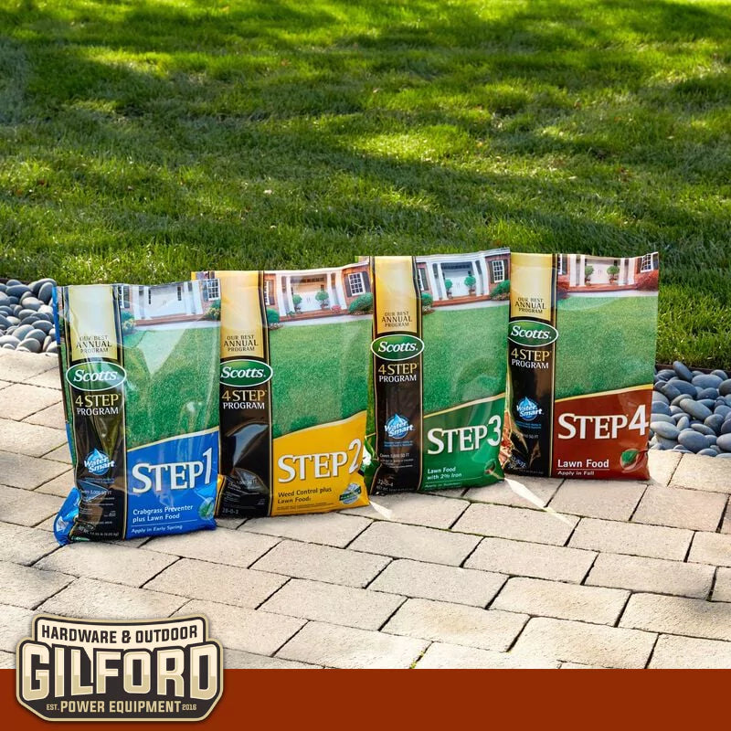Scotts Step 4 Lawn Fertilizer Fall Lawn Food and Root Strengthener (32-0-12) 15,000 sq. ft.