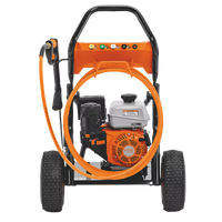 Thumbnail for Rear View of the STIHL RB 600 Pressure Washer – Displaying easy-access control panel and compact design for professional applications.