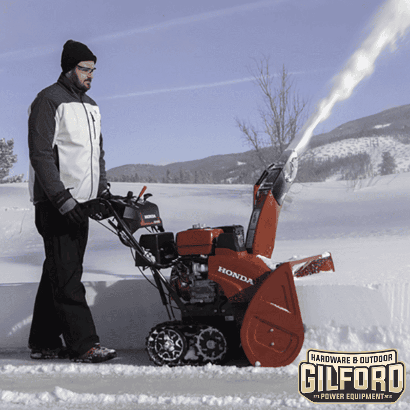 Honda HSS1332ATD Track Drive Snow Blower | Gilford Hardware