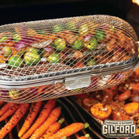 Thumbnail for Napoleon Stainless Steel Rotisserie Grill Basket