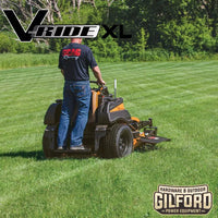 Thumbnail for Scag V-Ride XL Stand-On Zero Turn Mower with 61-inch Velocity Cutter Deck and 37 HP Kawasaki FX EFI Engine, available at Gilford Hardware in Gilford, NH.