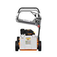 Thumbnail for STIHL RM 756 YC Hydrostatic Lawn Mower side profile showing durable build and grass catcher bag