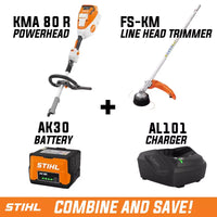 Thumbnail for STIHL KMA 80 R Battery-Powered Kombi Multi-Task Tool Powerhead – AK System, 14-Attachment Compatible, 36V