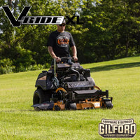 Thumbnail for Scag V-Ride XL Stand-On Zero Turn Mower with 61-inch Velocity Cutter Deck and 37 HP Kawasaki FX EFI Engine, available at Gilford Hardware in Gilford, NH.