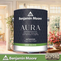 Thumbnail for Benjamin Moore Aura Interior Paint Semi-Gloss | Gilford Hardware 