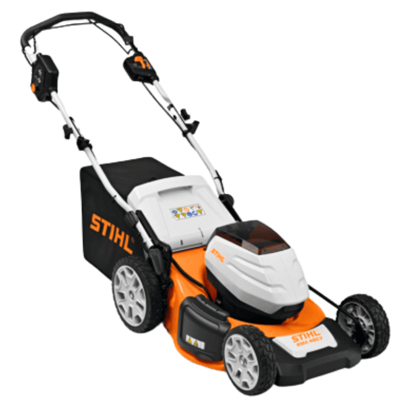 STIHL RMA 460 V Battery Self-Propelled Lawn Mower 19" With AK 30 Battery And AL 101 Charger