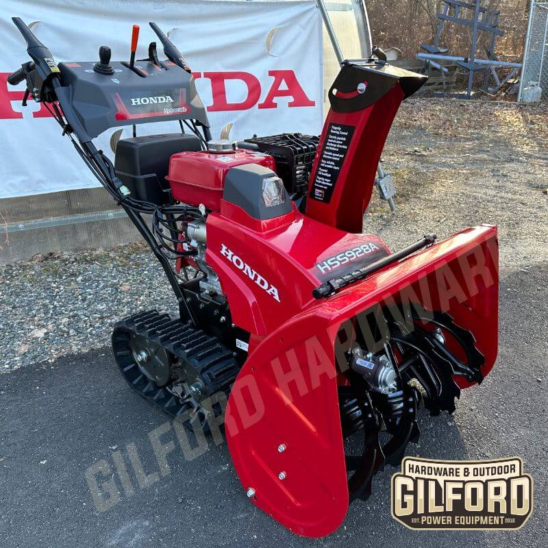 Honda HSS928ATD Snow Blower Electric Start Two-Stage Track Drive | Gilford Hardware