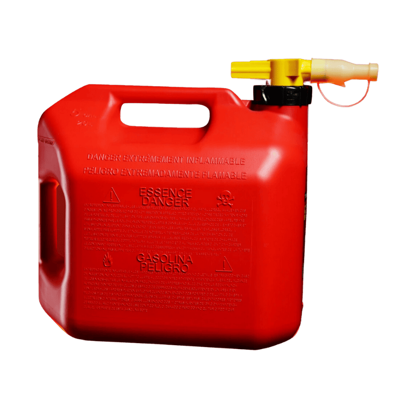 No-Spill Plastic Gas Can 5 gal. | Portable Fuel Cans | Gilford Hardware