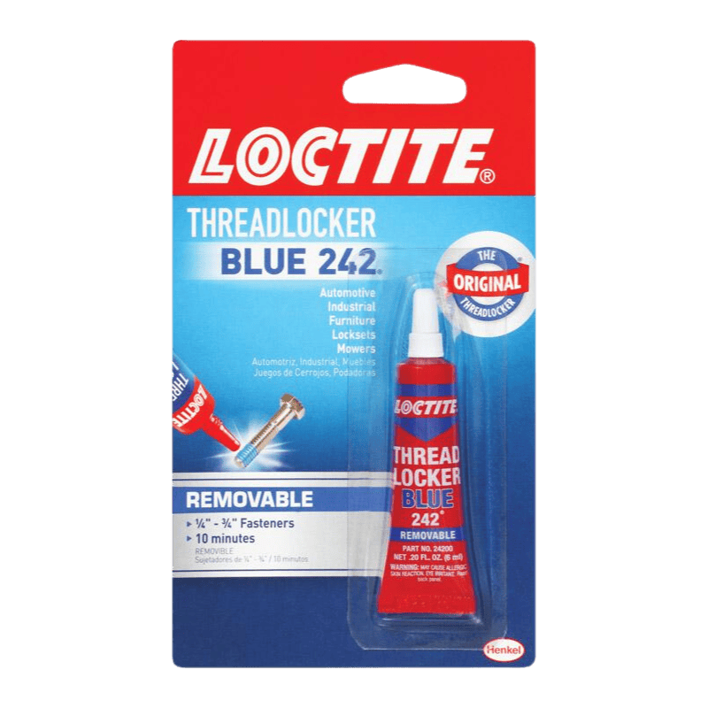 Loctite Threadlocker Medium Strength Liquid Automotive and Industrial Adhesive 0.2 oz.