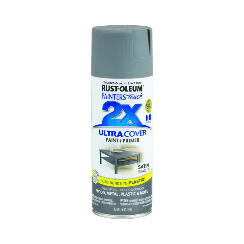 Rust-Oleum 2X Satin Granite Spray Paint 12 oz. | Gilford Hardware