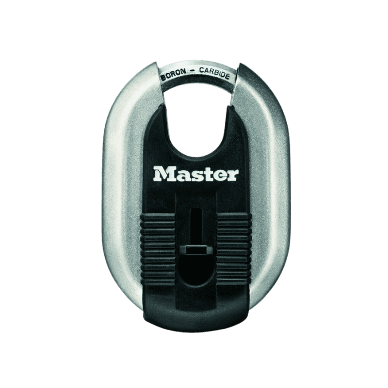 Master LockSteel Ball Bearing Locking Shrouded Padlock | Gilford Hardware 