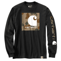Thumbnail for Carhartt Camouflage C Graphic Loose Fit Heavyweight Long-Sleeve Shirt 105959 | Shirts & Tops | Gilford Hardware