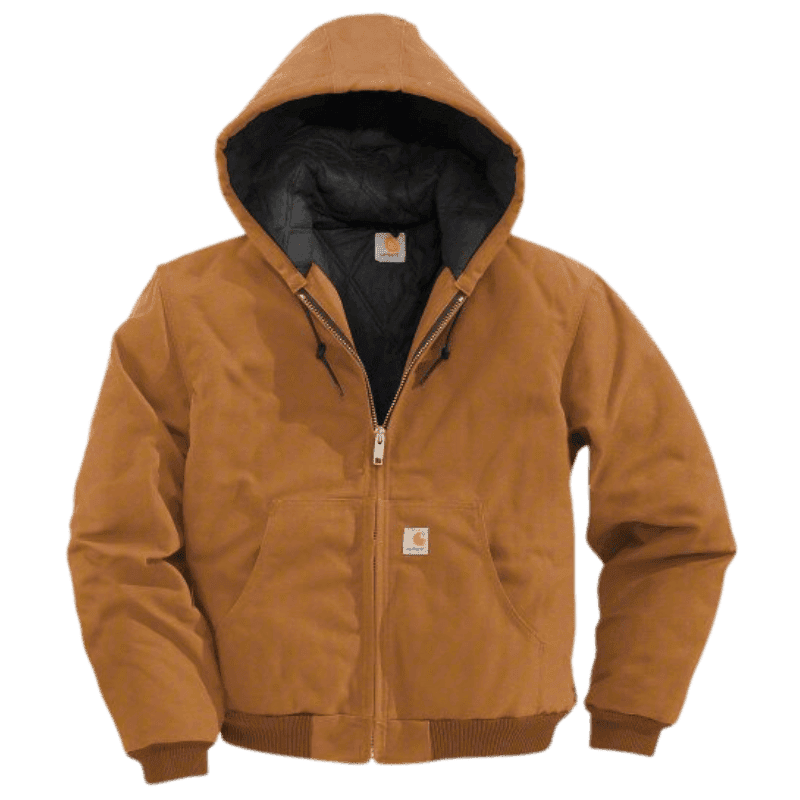Carhartt Loose Fit Firm Duck Insulated Flannel-Lined Jacket | Gilford Hardware