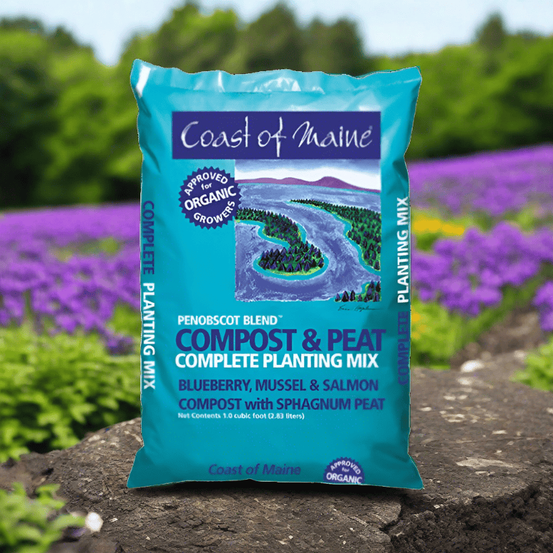Coast Of Maine Penobscot Blend Organic Planting Mix for Trees, Shrubs and Perennials Compost & Peat 1 ft³
