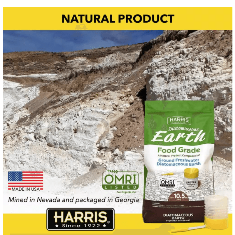 Harris Food Grade Organic Powder Diatomaceous Earth 10.5 lb.