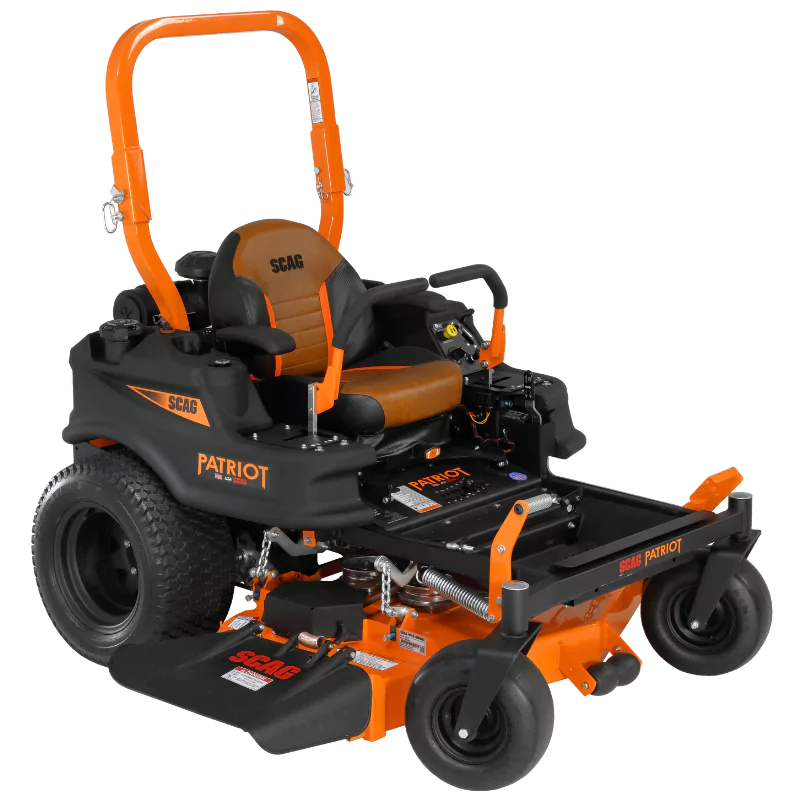Scag Patriot Zero-Turn Riding Lawn Mower With 61-Inch Hero Cutter Deck And 25 HP Kohler Command Pro