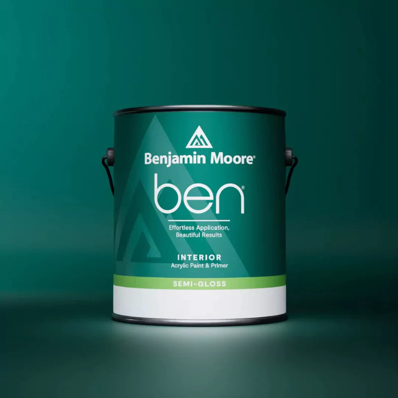 Benjamin Moore ben® Interior Semi-Gloss Finish (N627) – Effortless Application & Flawless Finish