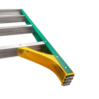 Thumbnail for Werner Fiberglass Step Ladder Type II 6-Foot. 225 lbs. capacity