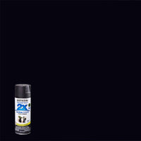 Thumbnail for Rust-Oleum 2X Ultra Cover Flat Black Spray Paint 12 oz. | Gilford Hardware