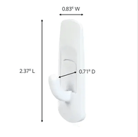 Thumbnail for 3M Command Small Plastic Hook 2-3/8 in. | Gilford Hardware