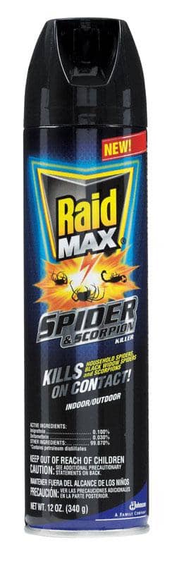 Raid MAX Scorpion & Spider Killer 12 oz. | Gilford Hardware