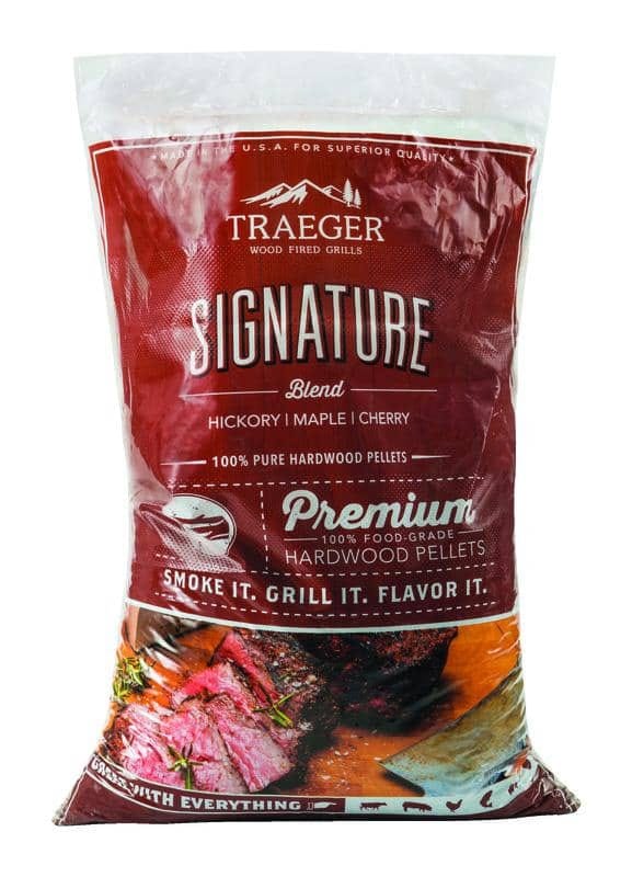 Traeger Signature All Natural Cherry/Hickory/Maple Hardwood Pellets 20 lb. | Gilford Hardware