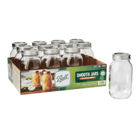 Thumbnail for Ball Smooth Sided Regular Mouth Canning Jar 12-Pack. | Gilford Hardware