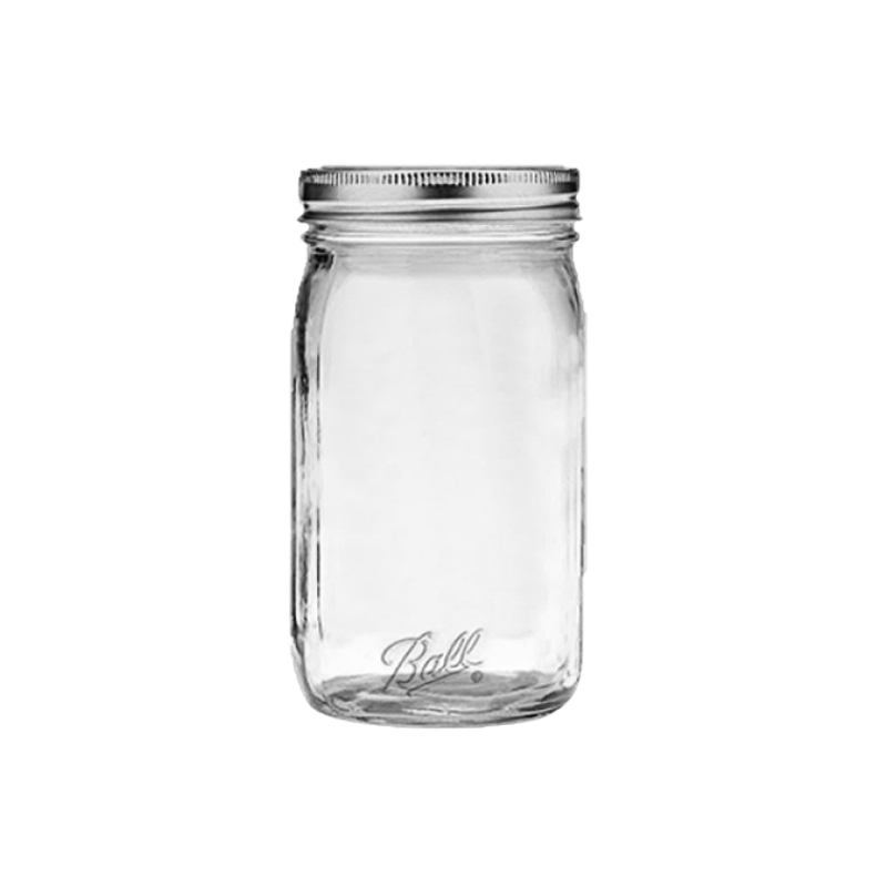 Ball Smooth Sided Regular Mouth Canning Jar 12-Pack. | Gilford Hardware
