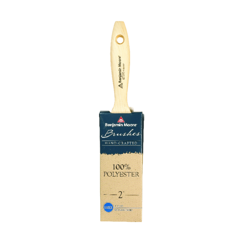 Benjamin Moore Flat Polyester Paint Brush 2 in. | Paint Brushes | Gilford Hardware & Outdoor Power Equipment