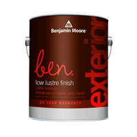 Thumbnail for Benjamin Moore ben Exterior Paint Low Lustre | Paint | Gilford Hardware