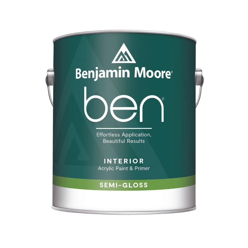 Benjamin Moore ben Interior Paint Semi-Gloss | Gilford Hardware