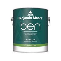 Thumbnail for Benjamin Moore ben Interior Paint Semi-Gloss | Paint | Gilford Hardware & Outdoor Power Equipment