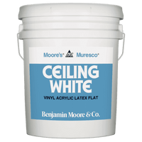 Thumbnail for Benjamin Moore Muresco Ceiling White Flat Paint & Primer | Primers | Gilford Hardware & Outdoor Power Equipment
