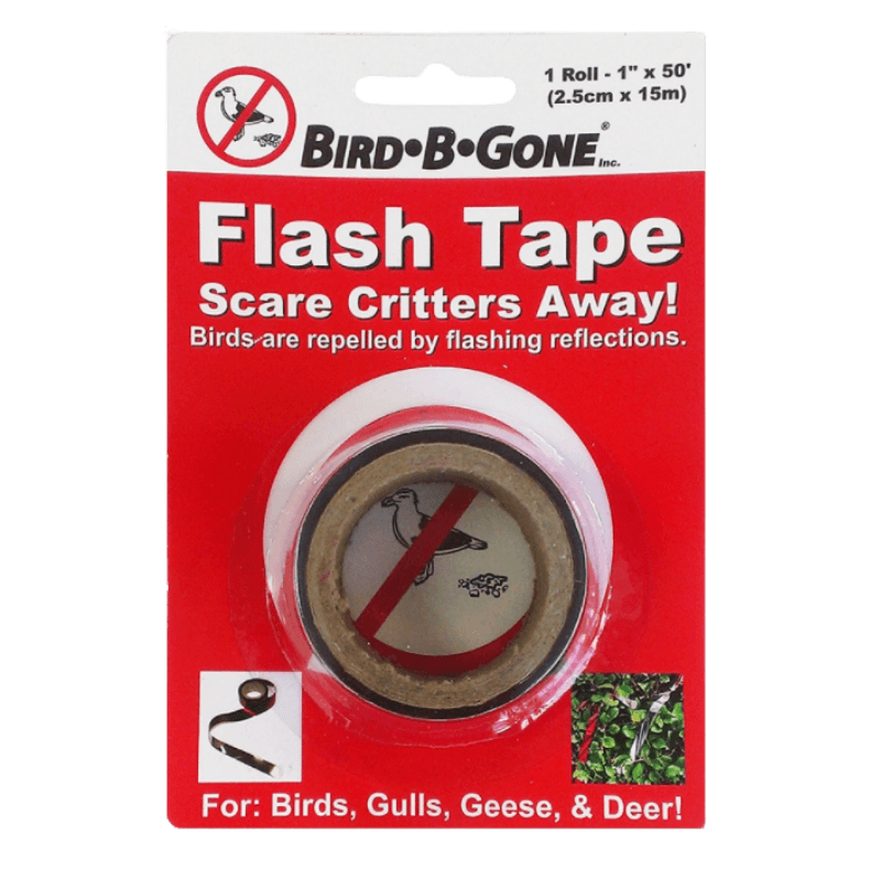 Bird-B-Gone Mylar Flash Tape Red 1" x 50' | Animal & Pet Repellents | Gilford Hardware & Outdoor Power Equipment