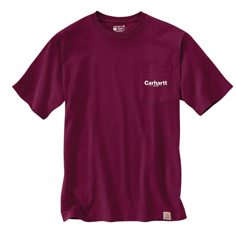 Carhartt Relaxed Fit Short Sleeve Retro Graphic Pocket T-Shirt