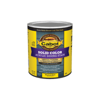 Thumbnail for Cabot Siding Stain Solid Tintable Water-Based Acrylic Quart | Stains | Gilford Hardware & Outdoor Power Equipment