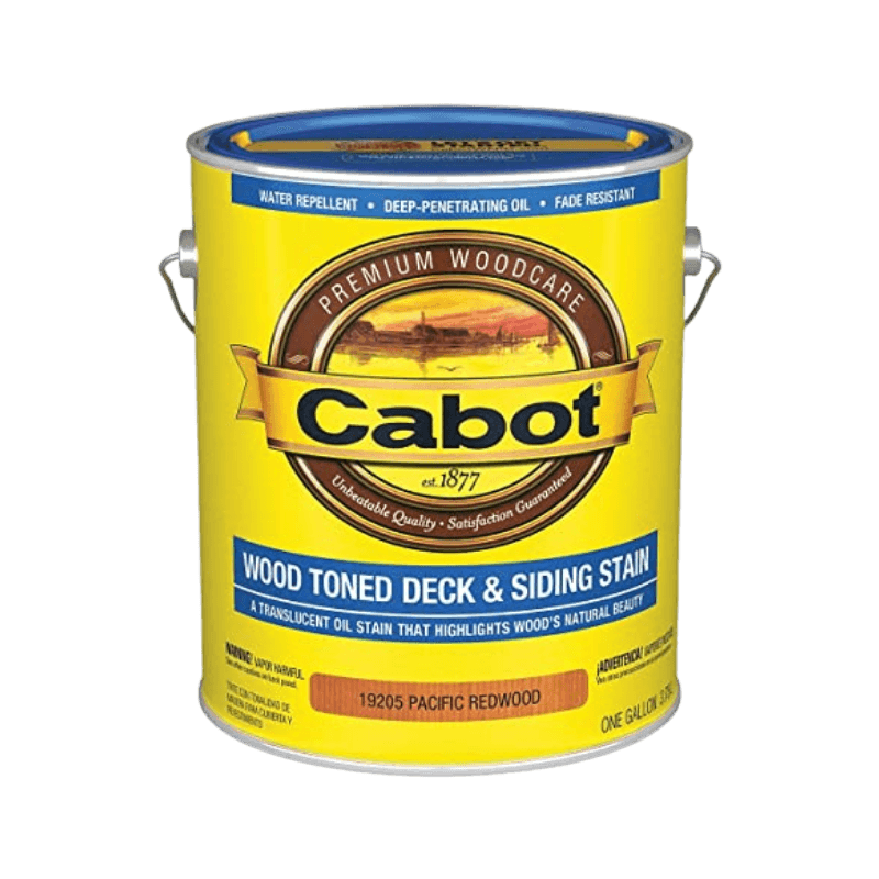 Cabot Semi-Transparent 19205 Redwood Oil-Based Penetrating Oil Deck and Siding Stain 1 gal. | Stains | Gilford Hardware & Outdoor Power Equipment