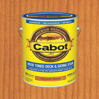 Thumbnail for Cabot Semi-Transparent 19205 Redwood Oil-Based Penetrating Oil Deck and Siding Stain 1 gal. | Stains | Gilford Hardware
