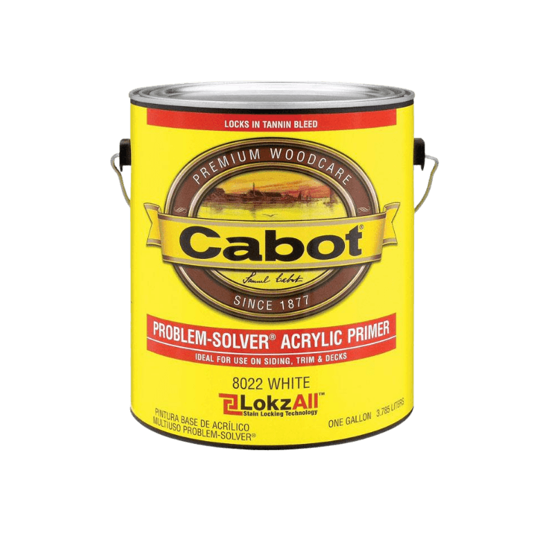 Cabot Problem-Solver White Acrylic Primer 1 gal. | Stains | Gilford Hardware & Outdoor Power Equipment
