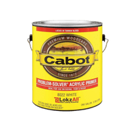 Thumbnail for Cabot Problem-Solver White Acrylic Primer 1 gal. | Stains | Gilford Hardware & Outdoor Power Equipment