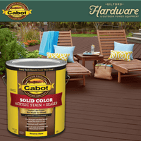 Thumbnail for Cabot Deck Stain Solid Tintable Water-Based Acrylic Gallon | Stains | Gilford Hardware