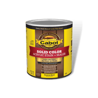 Thumbnail for Cabot Deck Stain Solid Tintable Water-Based Acrylic Quart | Stains | Gilford Hardware & Outdoor Power Equipment
