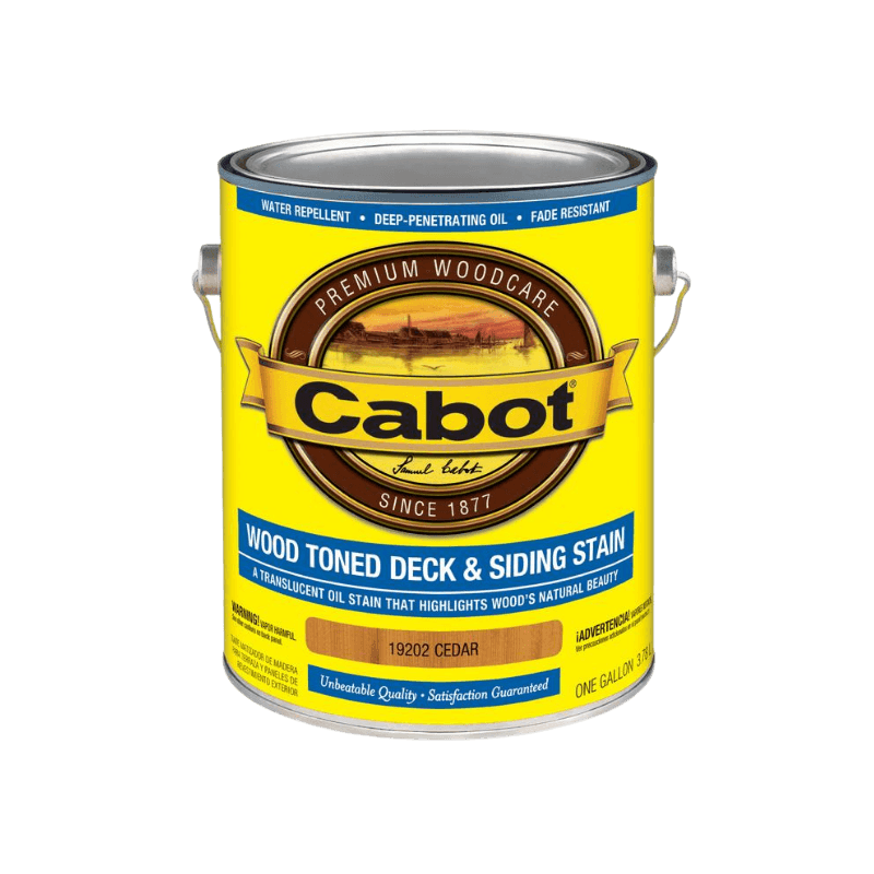 Cabot Transparent Cedar Oil Deck and Siding Stain 1 gal. | Stains | Gilford Hardware & Outdoor Power Equipment