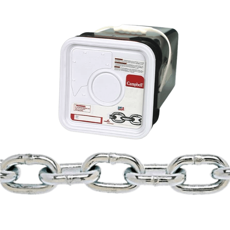 Campbell Oval Link Steel Coil Chain 1/4" | Chain and Cable | Gilford Hardware & Outdoor Power Equipment