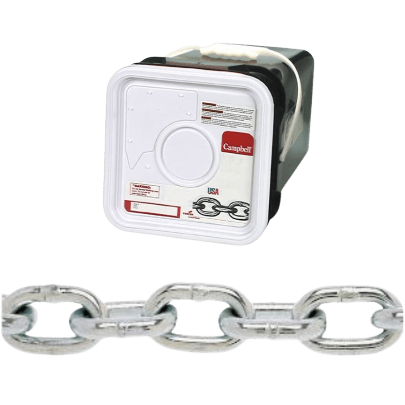 Campbell Oval Link Steel Coil Chain 3/8" | Chain and Cable | Gilford Hardware & Outdoor Power Equipment
