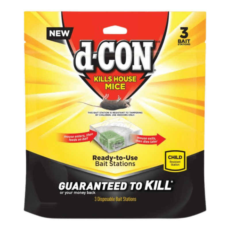 D-Con Bait Station Blocks For Mice 6-Pack. | Gilford Hardware 