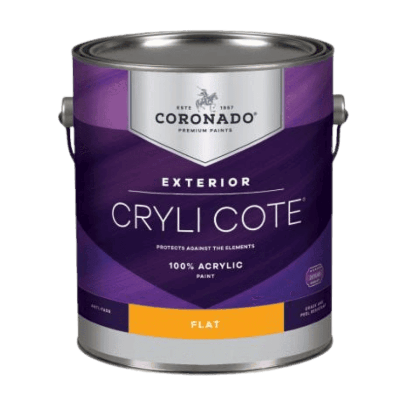Coronado Cryli-Cote Exterior Paint Flat | Paint | Gilford Hardware & Outdoor Power Equipment