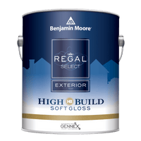 Thumbnail for Benjamin Moore Regal Select Exterior High Build Paint Soft Gloss | Paint | Gilford Hardware