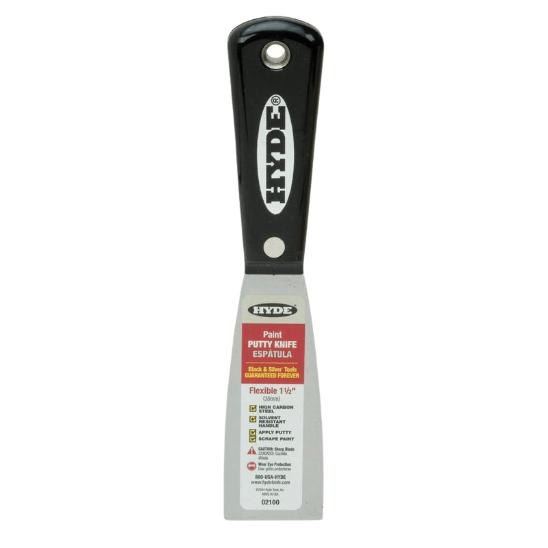 Hyde Flexible Putty Knife 1-1/2 in. | Putty Knives & Scrapers | Gilford Hardware & Outdoor Power Equipment